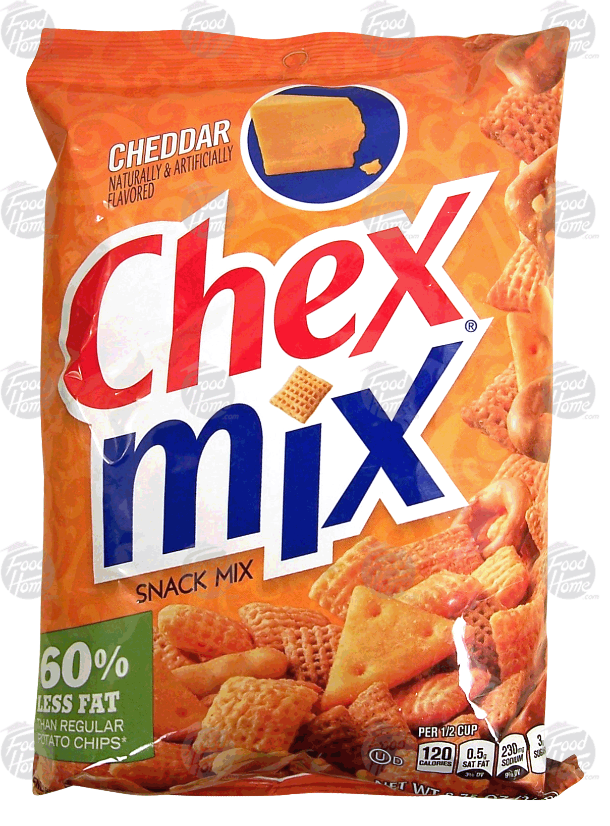 Chex Mix  cheddar flavored snack mix Full-Size Picture